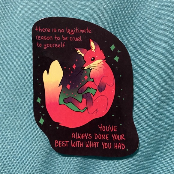 SOLD 🎉 10/$10 Sticker - “…You’ve Always Done Your Best With What You Had” - Picture 2 of 2